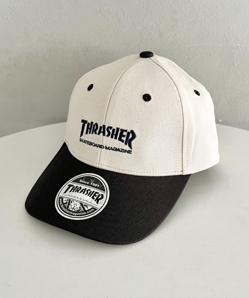 セール】MAG LOGO オーガニックツイル 6P CAP（キャップ）｜THRASHER