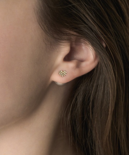 muku(ムク)の「2WAY PIERCE/HEART×PEARL(ピアス(両耳用)・レディース・ゴールド/シルバー・FREE)」の1枚目の写真