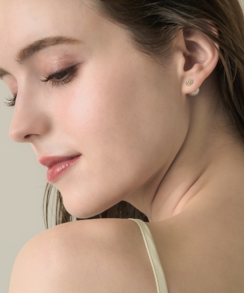 muku(ムク)の「2WAY PIERCE/HEART×PEARL(ピアス(両耳用)・レディース・ゴールド/シルバー・FREE)」の21枚目の写真