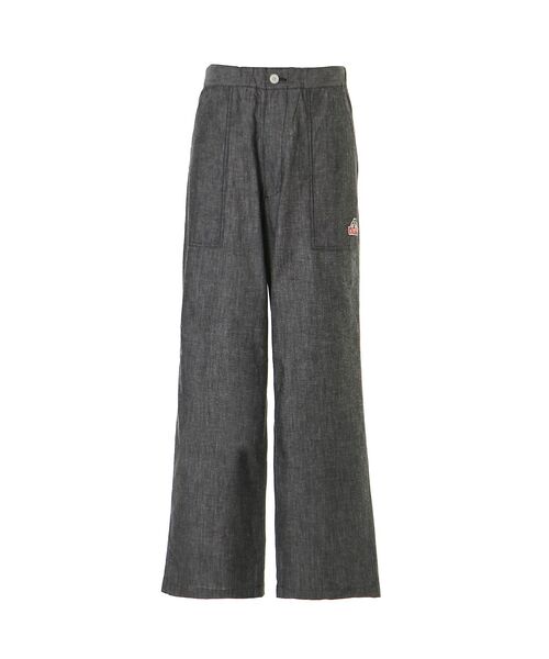 HYSTERIC GLAMOUR(ヒステリックグラマー)の「SEE NO EVILワッペン イージーパンツ(その他パンツ・メンズ・ブルー/ブラック・MEDIUM/SMALL/LARGE)」の2枚目の写真