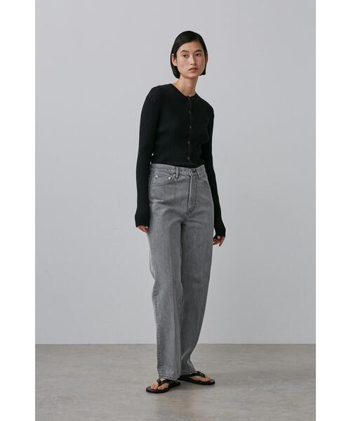 YLEVE(イレーヴ)の「YLEVE / 13.5oz DENIM PRESSED 5P FADE(デニムパンツ・レディース・ブルー/ブラック・1/0)」の1枚目の写真