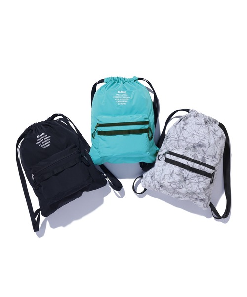XLARGE(エクストララージ)の「RIPSTOP KNAPSACK(バックパック/リュック・メンズ・ライトブルー/ブラック/カモフラージュ・ONE SIZE)」の12枚目の写真