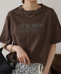 A.N.L ロゴプリント半袖Tシャツ
