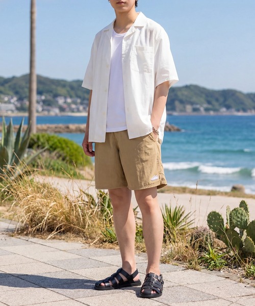 NIKE(ナイキ)の「【NIKE】ナイキ AIRFORCE1 AF1 パッチリサイクルナイロンショーツ 水陸両用(その他パンツ・メンズ・ブラック/ベージュ/ネイビー・S/XL/L/XXL/M)」の7枚目の写真