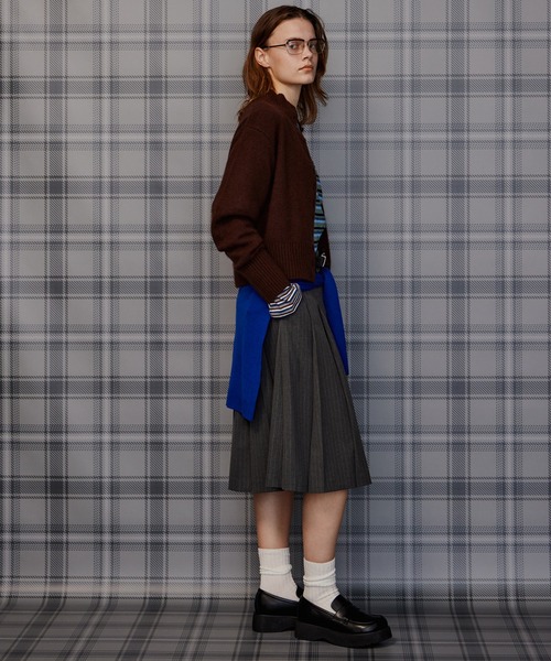 MAISON SPECIAL(メゾンスペシャル)の「Pleated Shorts/プリーツショートパンツ(その他パンツ・レディース・ベージュ/グレー/ブラック・36/38)」の6枚目の写真