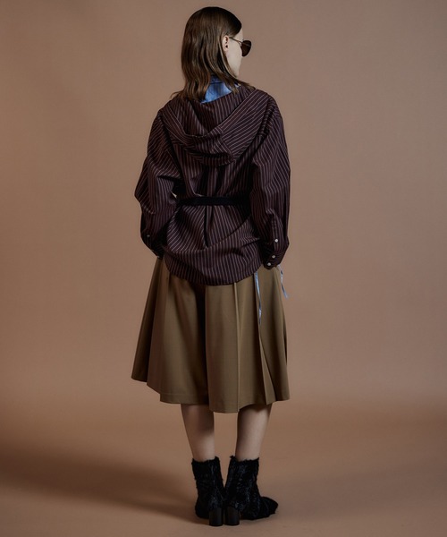 MAISON SPECIAL(メゾンスペシャル)の「Pleated Shorts/プリーツショートパンツ(その他パンツ・レディース・ベージュ/グレー/ブラック・36/38)」の16枚目の写真