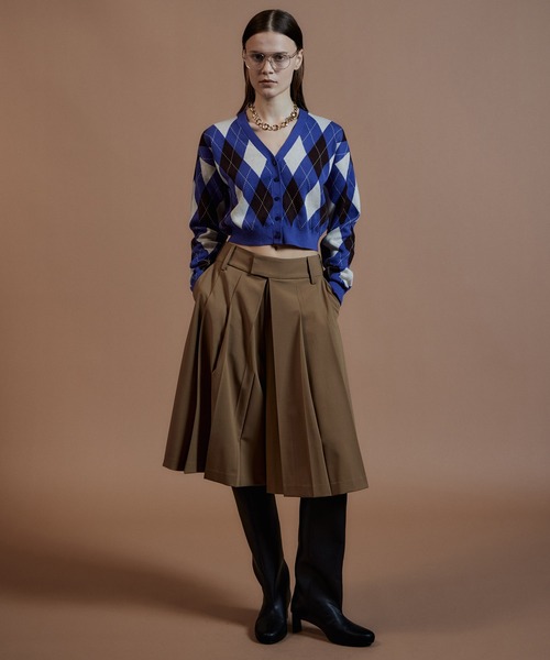 MAISON SPECIAL(メゾンスペシャル)の「Pleated Shorts/プリーツショートパンツ(その他パンツ・レディース・ベージュ/グレー/ブラック・36/38)」の17枚目の写真
