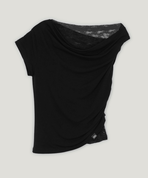 GROWHIDE(グロウハイド)の「アルロードレースレイヤードシェアリングTシャツ_ブラック(Tシャツ/カットソー・レディース・ブラック・FREE)」の4枚目の写真
