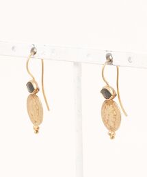 【CHAN LUU】GOLD FACE EARRINGS