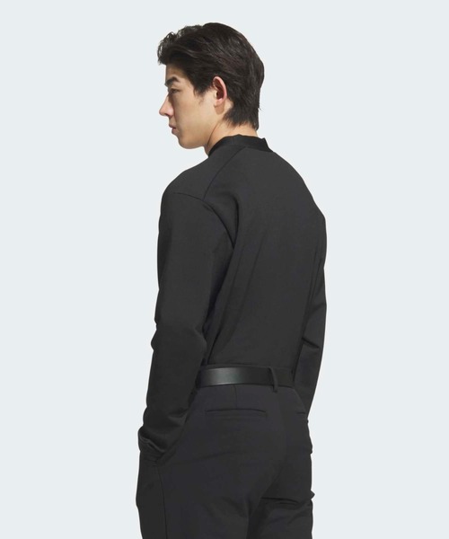 adidas(アディダス)の「COLD. RDY モックネック・長袖・ポロシャツ 【adidas Golf/アディダスゴルフ】(ポロシャツ・メンズ・ブラック・XX-LARGE/SMALL/MEDIUM/3XL/LARGE/X-LARGE)」の2枚目の写真