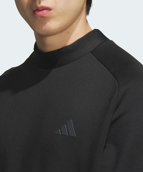 adidas(アディダス)の「COLD. RDY モックネック・長袖・ポロシャツ 【adidas Golf/アディダスゴルフ】(ポロシャツ・メンズ・ブラック・XX-LARGE/SMALL/MEDIUM/3XL/LARGE/X-LARGE)」の5枚目の写真