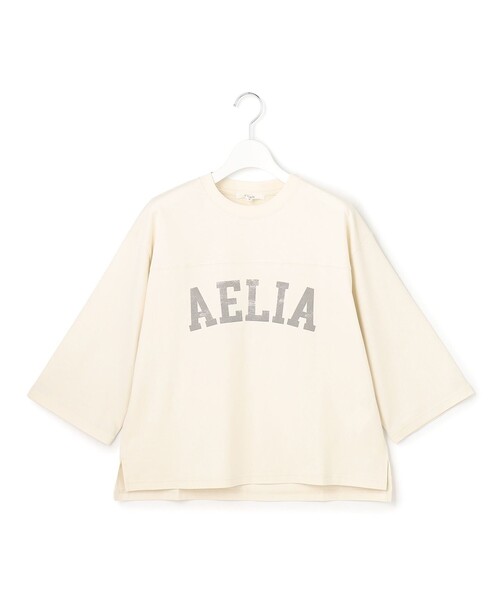 23区 S（ニジュウサンクチイサイサイズ）の「リラックス ロゴTシャツ（Tシャツ/カットソー・レディース・スカイブルー系/ライトグレー系/ホワイト系/ダークブラウン系・32）」の6枚目の写真