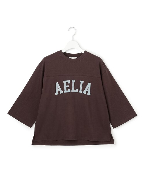 23区 S（ニジュウサンクチイサイサイズ）の「リラックス ロゴTシャツ（Tシャツ/カットソー・レディース・スカイブルー系/ライトグレー系/ホワイト系/ダークブラウン系・32）」の8枚目の写真