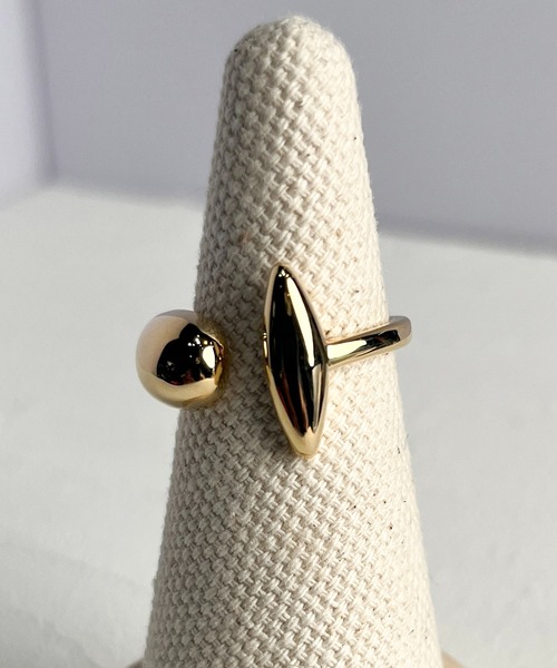 MAISON SELECT(メゾンセレクト)の「7C19 モードフォルム メタルリング(リング・レディース・シルバー系/ゴールド/ゴールド系/シルバー/シルバー系3/シルバー系5/シルバー系2/シルバー系4/シルバー系1/ゴールド系2/ゴールド系1/ゴールド系5/ゴールド系3/ゴールド系4・ONESIZE)」の21枚目の写真