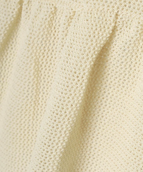 CREDONA(クレドナ)の「LACE KNIT TOPS/レースニットトップス(ニット/セーター・レディース・ネイビー/ライトイエロー・FREE)」の20枚目の写真