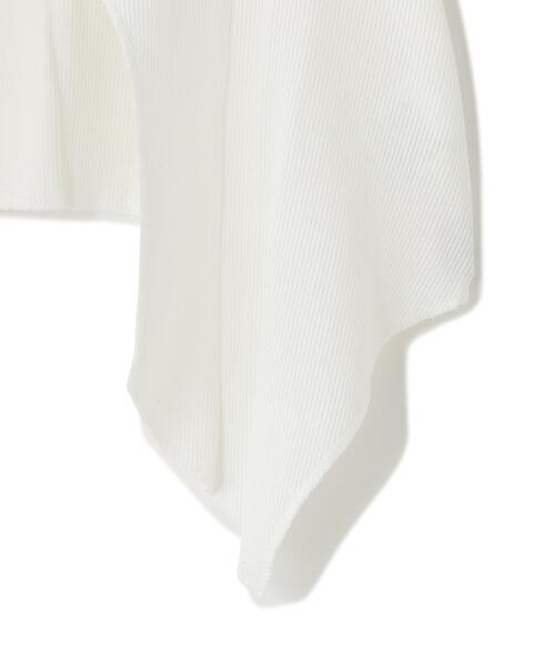 B'2nd(ビーセカンド)の「MAVYTH/メヴィス/FRONT ZIP SHORT TOPS(Tシャツ/カットソー・レディース・ブラック/ホワイト・F)」の8枚目の写真