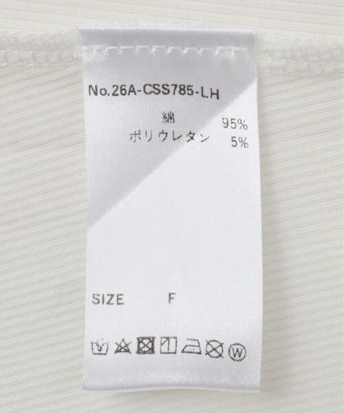 B'2nd(ビーセカンド)の「MAVYTH/メヴィス/FRONT ZIP SHORT TOPS(Tシャツ/カットソー・レディース・ブラック/ホワイト・F)」の11枚目の写真