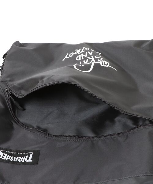 ARCHIVER(アーカイバ)の「【SY】【THRASHER】Knapsack(バックパック/リュック・メンズ・ブラック×ホワイト・FREE)」の5枚目の写真