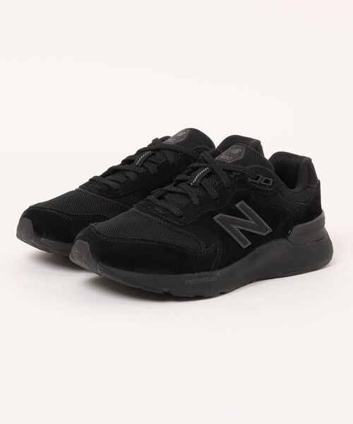 NEW BALANCE(ニューバランス)の「new balance ニューバランス WALKING FRESH FOAM X 880 V7【軽量/幅広4E】メンズスニーカー(ウォーキングフレッシュフォームX880) M8803FK ブラック/ブラック(スニーカー・メンズ・ブラック×ブラック・27.0cm/26.0cm/26.5cm/25.5cm/29.0cm/28.0cm/27.5cm)」の1枚目の写真