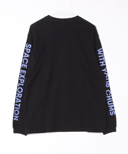 CHUMS(チャムス)の「【CHUMS】Space Booby Brushed L/S T-Shirt(Tシャツ/カットソー・メンズ・ホワイト/ブラック・MEDIUM/SMALL/LARGE)」の11枚目の写真