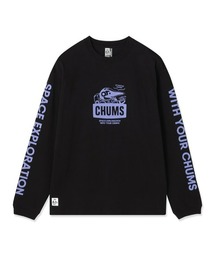 【CHUMS】Space Booby Brushed L/S T-Shirt