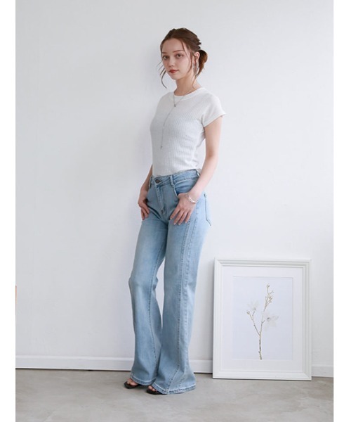 fifth(フィフス)の「テクスチャーカットソー(Tシャツ/カットソー・レディース・ホワイト/ブラック・M)」の15枚目の写真