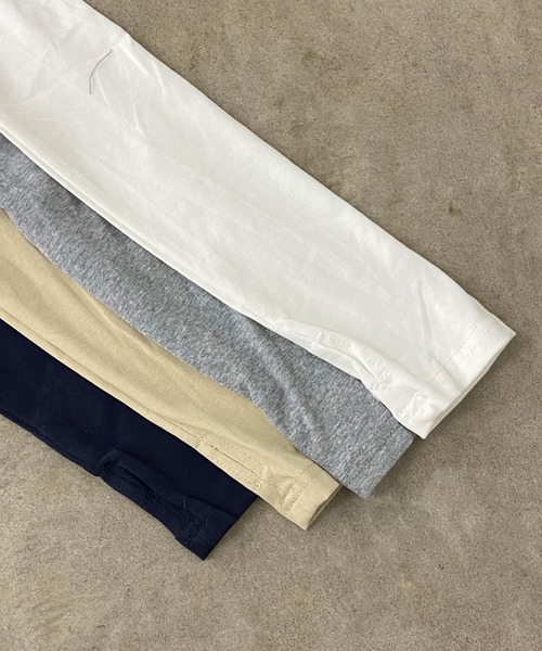 non-hedge（ノンヘッジ）の「スタッズロゴロンT（Tシャツ/カットソー・レディース・イエロー/ネイビー/グレー/オフホワイト・FREE）」の15枚目の写真