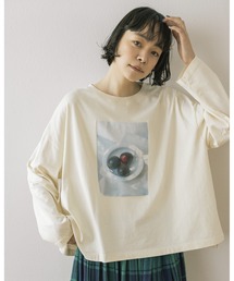 《natural by clip》シルキーバイオゆるフォトTシャツ