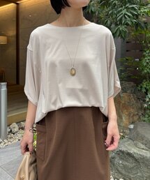Jena espace merveilleux | ドルマン5分袖カットソー(Tシャツ/カットソー)