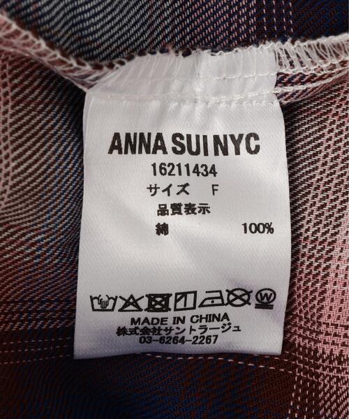 anna sui nyc(アナ スイ エヌ ワイ シー)の「anna sui nyc/アナ スイ エヌワイシー/チェックウエスタンシャツ(シャツ/ブラウス・レディース・ピンク/ブラック・F)」の22枚目の写真