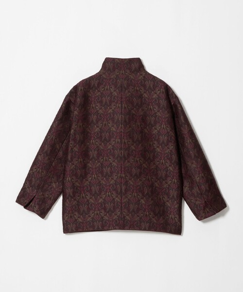 BEAUTY&YOUTH UNITED ARROWS(ビューティーアンドユースユナイテッドアローズ)の「チャイナボタン ジャガード ブルゾン(その他アウター・レディース・ダークブラウン・M/S)」の2枚目の写真