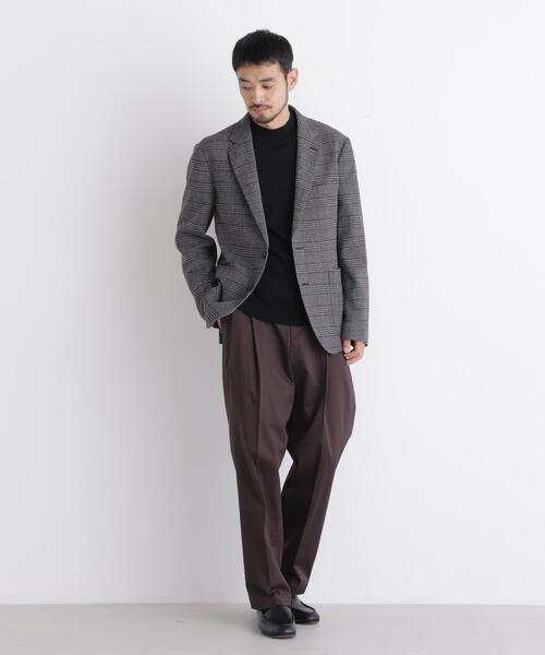NANO universe(ナノユニバース)の「「DamerinoJacket」LANATEC(R) グレンチェックツイードジャケット(テーラードジャケット・メンズ・グレー・S/M/L)」の7枚目の写真