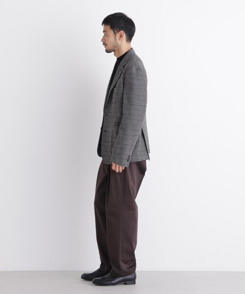 NANO universe(ナノユニバース)の「「DamerinoJacket」LANATEC(R) グレンチェックツイードジャケット(テーラードジャケット・メンズ・グレー・S/M/L)」の8枚目の写真