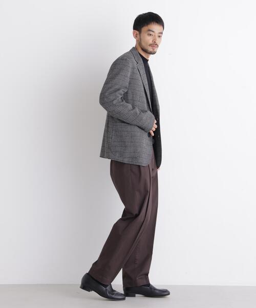NANO universe(ナノユニバース)の「「DamerinoJacket」LANATEC(R) グレンチェックツイードジャケット(テーラードジャケット・メンズ・グレー・S/M/L)」の9枚目の写真