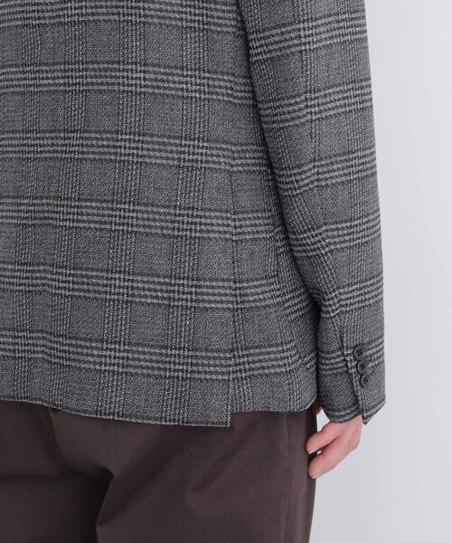 NANO universe(ナノユニバース)の「「DamerinoJacket」LANATEC(R) グレンチェックツイードジャケット(テーラードジャケット・メンズ・グレー・S/M/L)」の12枚目の写真