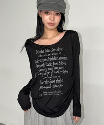 ロゴシアーTシャツ