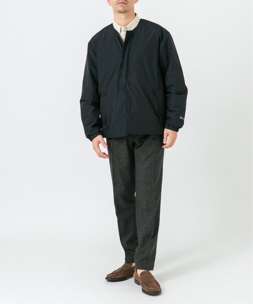 URBAN RESEARCH ROSSO MEN(アーバンリサーチロッソメン)の「『別注』+phenix WINDSTOPPER by GORE-TEX LABS ノーカラーダウンジャケット(ダウンジャケット/コート・メンズ・ブラック/ネイビー・SMALL/MEDIUM/LARGE/X-LARGE)」の16枚目の写真