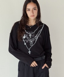 《UNISEX》トロンプルイユロンT
