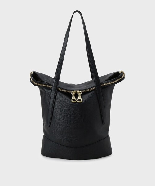 TOFF&LOADSTONE(トフアンドロードストーン)の「Wing tote (ウィング トート)(トートバッグ・レディース・ホワイト系/サンドベージュ/ブラック・00)」の2枚目の写真