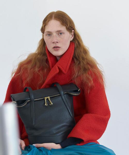 TOFF&LOADSTONE(トフアンドロードストーン)の「Wing tote (ウィング トート)(トートバッグ・レディース・ホワイト系/サンドベージュ/ブラック・00)」の18枚目の写真