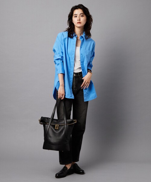 TOFF&LOADSTONE(トフアンドロードストーン)の「Wing tote (ウィング トート)(トートバッグ・レディース・ホワイト系/サンドベージュ/ブラック・00)」の4枚目の写真
