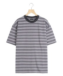 SEDAN ALL-PURPOSE / セダン オールパーパス：Jacquard Striped S/S Tee：SD26S-CT06[PIE]