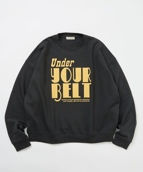 FREAK'S STORE(フリークスストア)の「限定展開 クラック加工ロゴ クルーネック スウェト(スウェット・メンズ・チャコールグレー/ベージュ/ネイビー/アッシュグレー・LARGE/MEDIUM/SMALL)」の18枚目の写真