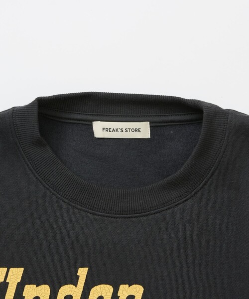 FREAK'S STORE(フリークスストア)の「限定展開 クラック加工ロゴ クルーネック スウェト(スウェット・メンズ・チャコールグレー/ベージュ/ネイビー/アッシュグレー・LARGE/MEDIUM/SMALL)」の19枚目の写真