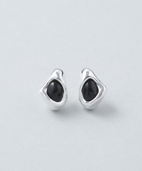 GOLDY(ゴールディ)の「【GOLDY】ニュアンスパーツピアス 1260908(ピアス(両耳用)・レディース・ブラック/グリーン/ブルー/イエロー・FREE)」の2枚目の写真