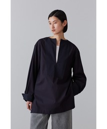 BOURRIENNE × YLEVE / SUPIMA COTTON TYPEWRITER LONG SH / KAN