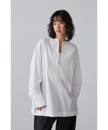 BOURRIENNE × YLEVE / SUPIMA COTTON TYPEWRITER LONG SH / KAN