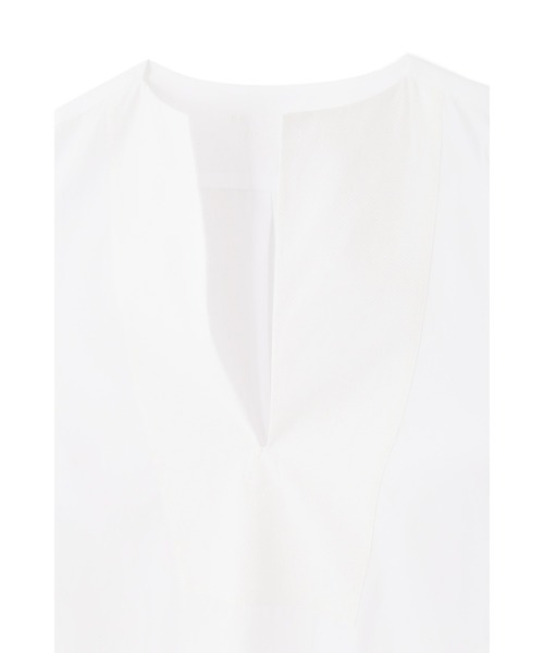 YLEVE(イレーヴ)の「BOURRIENNE × YLEVE / SUPIMA COTTON TYPEWRITER LONG SH / KAN(シャツ/ブラウス・レディース・ネイビー/ホワイト・0/1)」の15枚目の写真