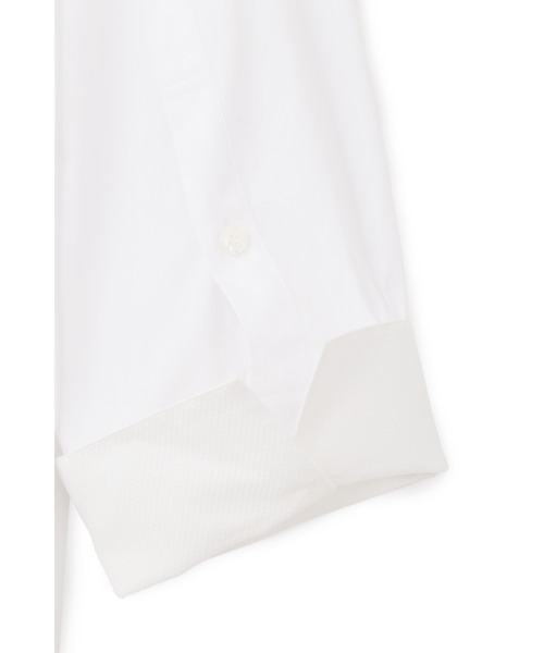 YLEVE(イレーヴ)の「BOURRIENNE × YLEVE / SUPIMA COTTON TYPEWRITER LONG SH / KAN(シャツ/ブラウス・レディース・ネイビー/ホワイト・0/1)」の18枚目の写真