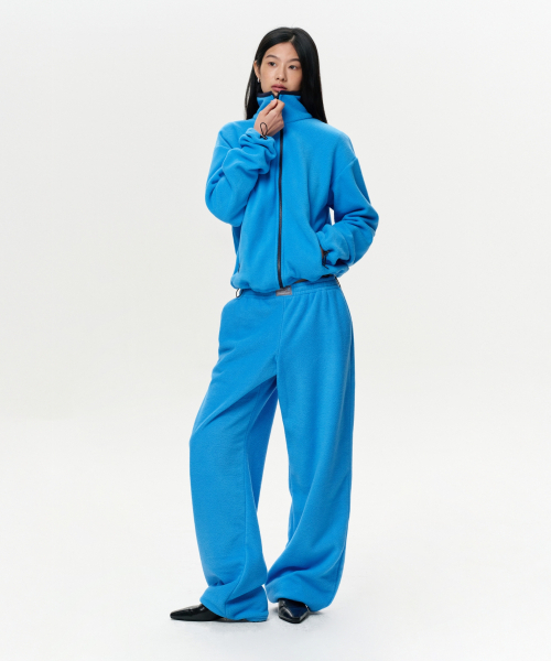 ERA（エラ）の「WOMEN ERA POLAR FLEECE PANTS - CAPRI BLUE（スウェットパンツ・レディース・その他・FREE）」の4枚目の写真